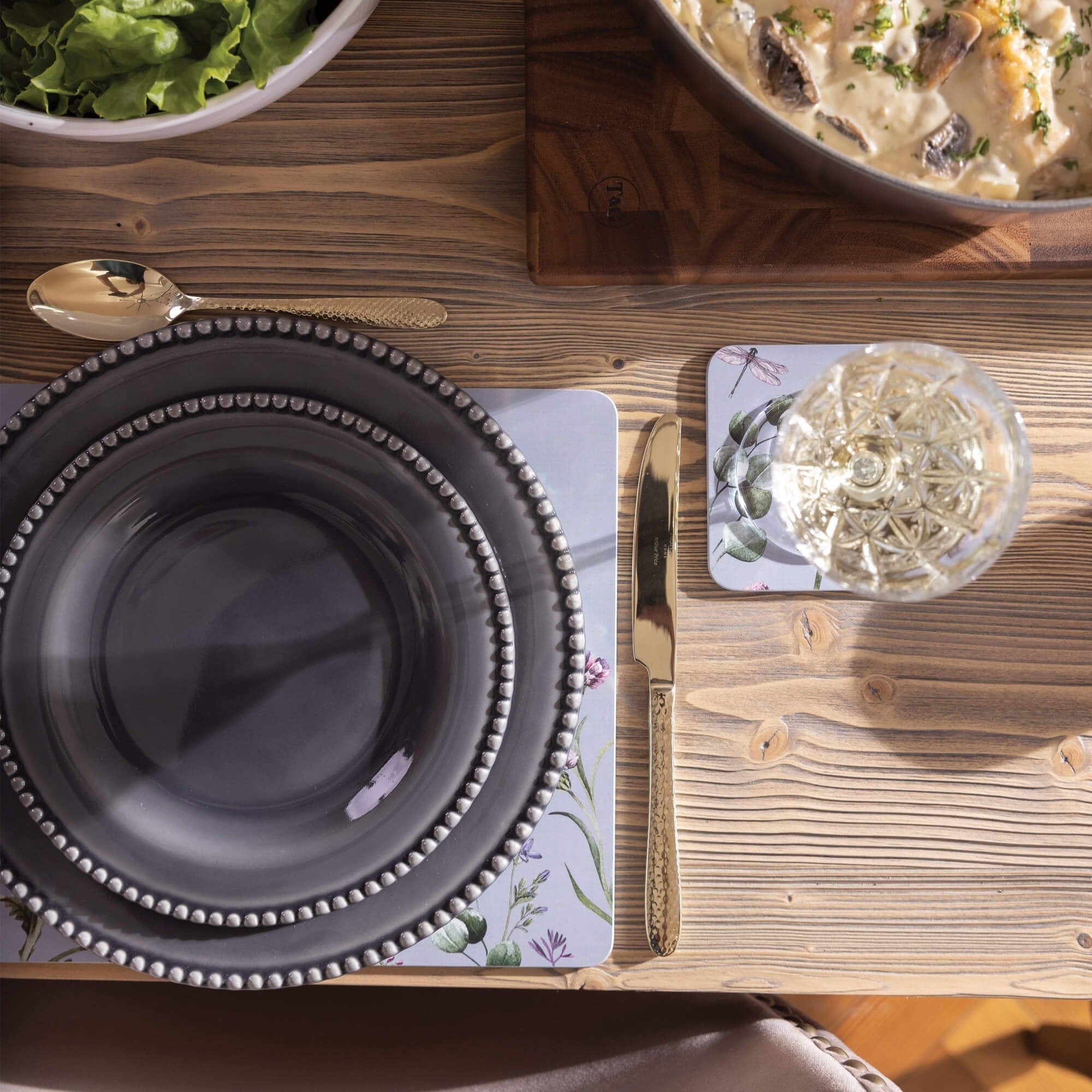 Arthur Price Cutlery Set Monsoon Mirage 44Pc -Arthur Price