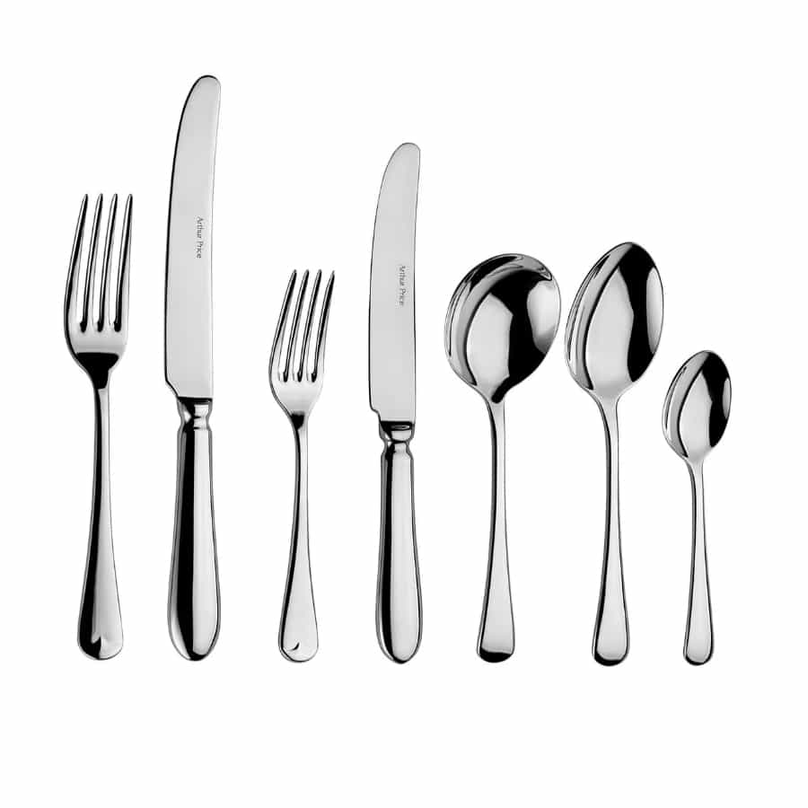 Arthur Price Cutlery Set Old English 42 Piece Boxed Stainless Steel -Arthur Price