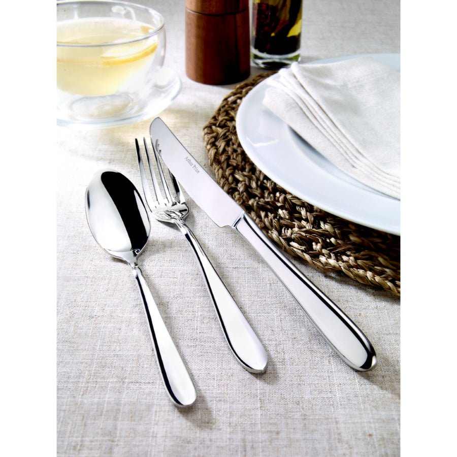 Arthur Price Cutlery Set Willow 124 Piece Stainless Steel -Arthur Price