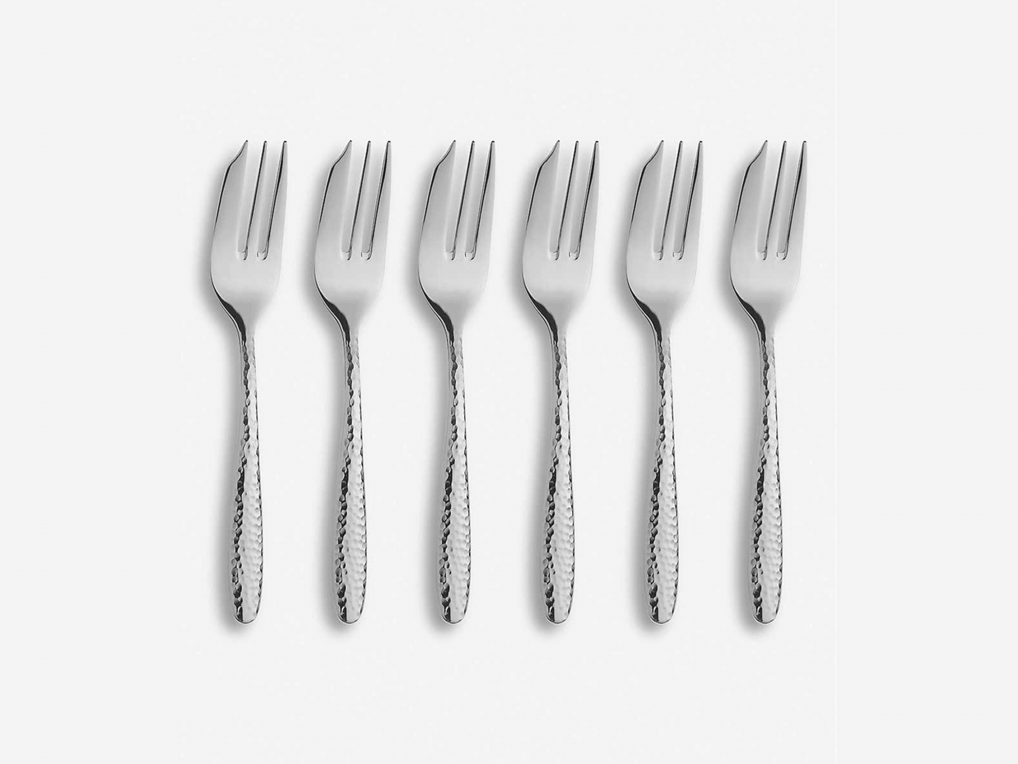 Arthur Price Pastry Fork Monsoon Mirage S/Steel Set Of 6 -Arthur Price