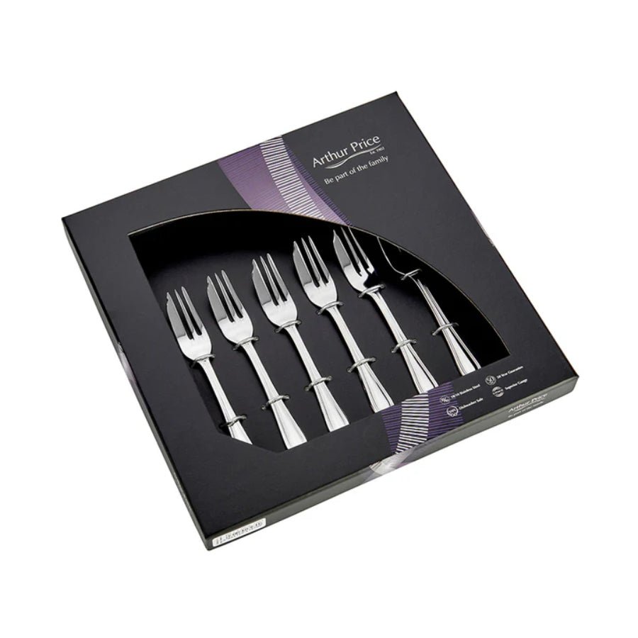 Arthur Price Pastry Forks Britannia Set of 6 -Arthur Price