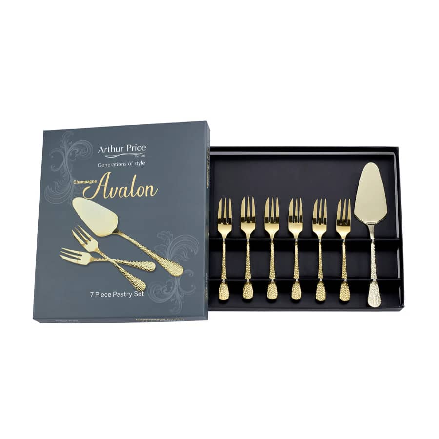 Arthur Price Pastry Set Champagne Avalon -Arthur Price