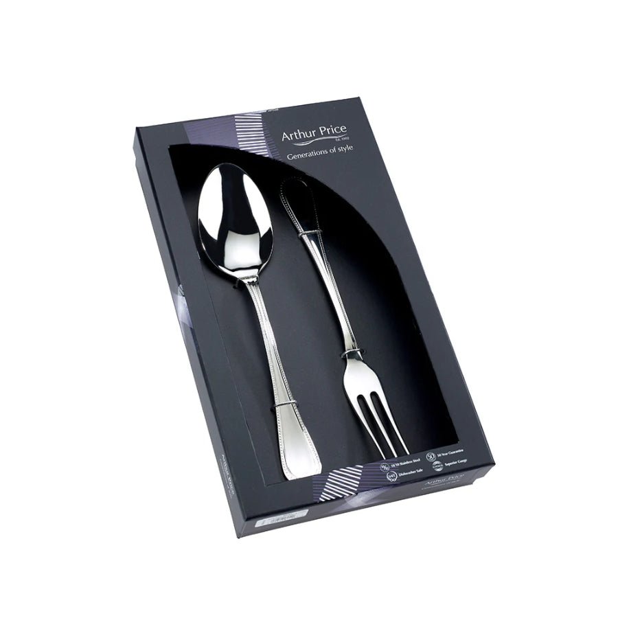 Arthur Price Salad Servers Bead Set Of 2 -Arthur Price