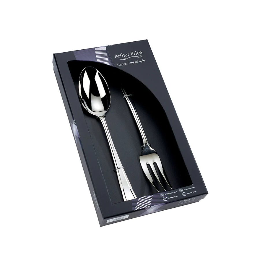 Arthur Price Salad Servers Grecian Set Of 2 -Arthur Price