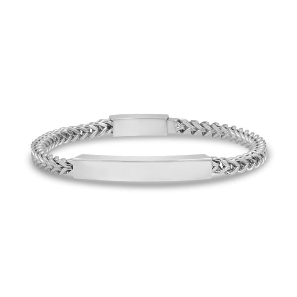 ARZ Franco Link ID Stainless Steel Bracelet -ARZ Steel