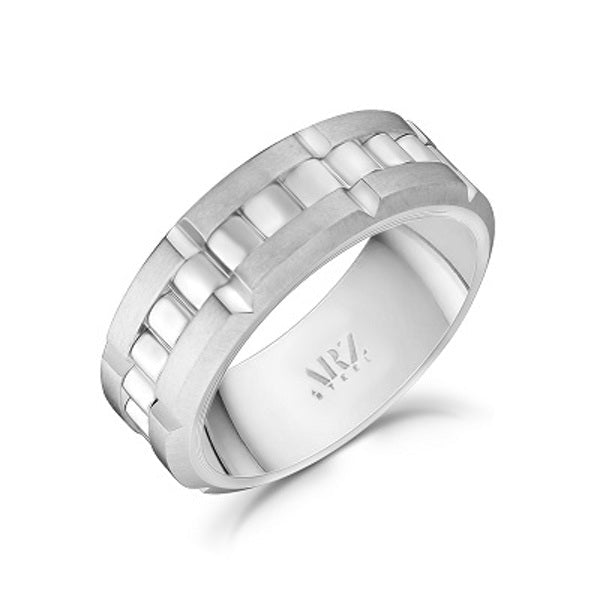 ARZ Ring Matte & Shiny Spinner Steel -ARZ Steel