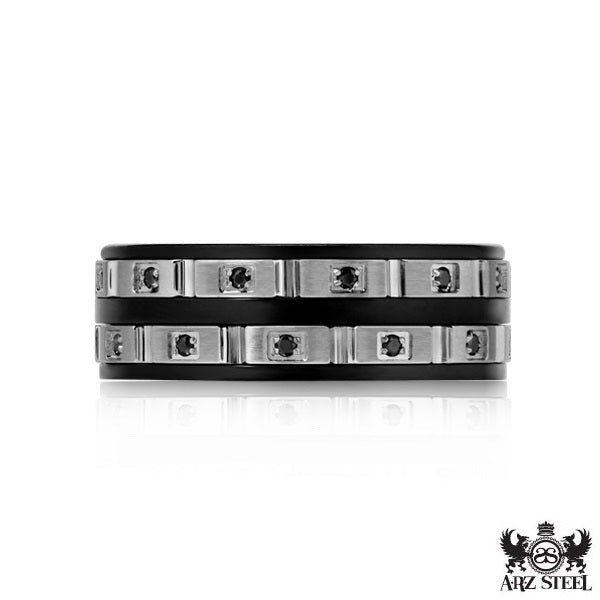 ARZ Ring Steel Black -ARZ Steel