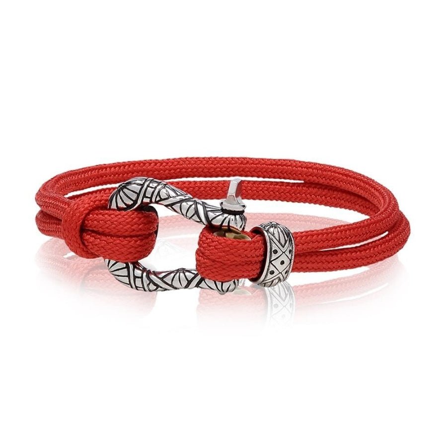 ARZ Steel Cord U Lock Red -ARZ Steel