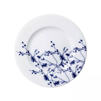BLUE BOTANIC Plate Flat Rim 21cm Set of 4 -United Tables