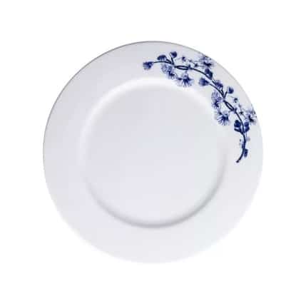 BLUE BOTANIC Plate Flat Rim 27cm Set of 4 -United Tables