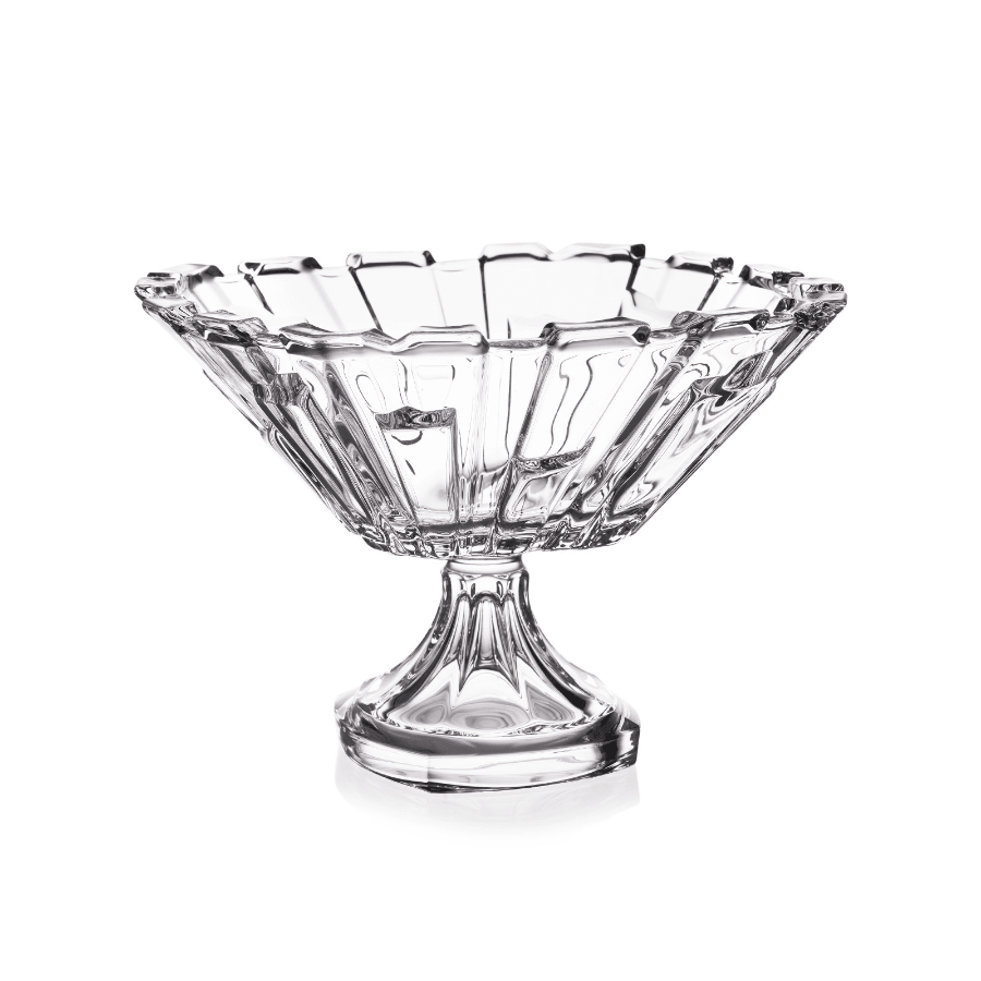 Bohemia Bolero Footed Large Bowl 310mm -Bohemia Crystal