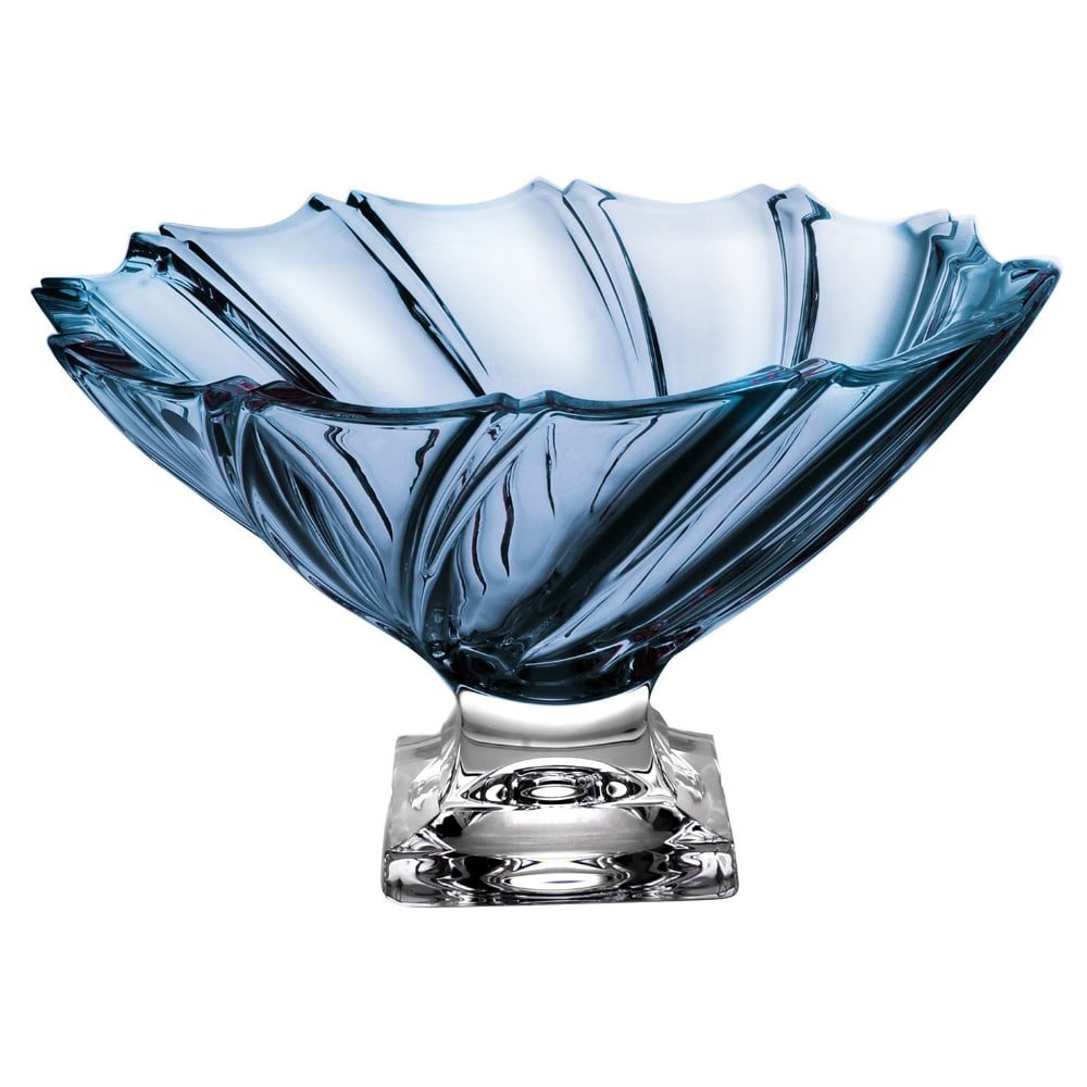 Bohemia Bowl Ponti Blue 310mm -Bohemia Crystal