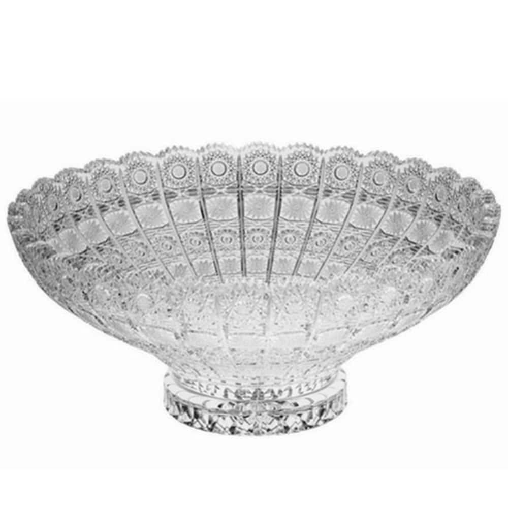 Bohemia Bowl Rich Cut 250mm -Bohemia Crystal