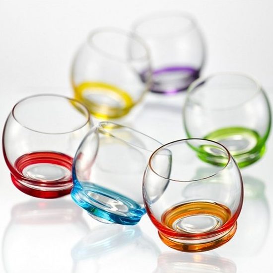 Bohemia Crazy 60ml Shot Tumblers Set of 6 -Bohemia Crystal