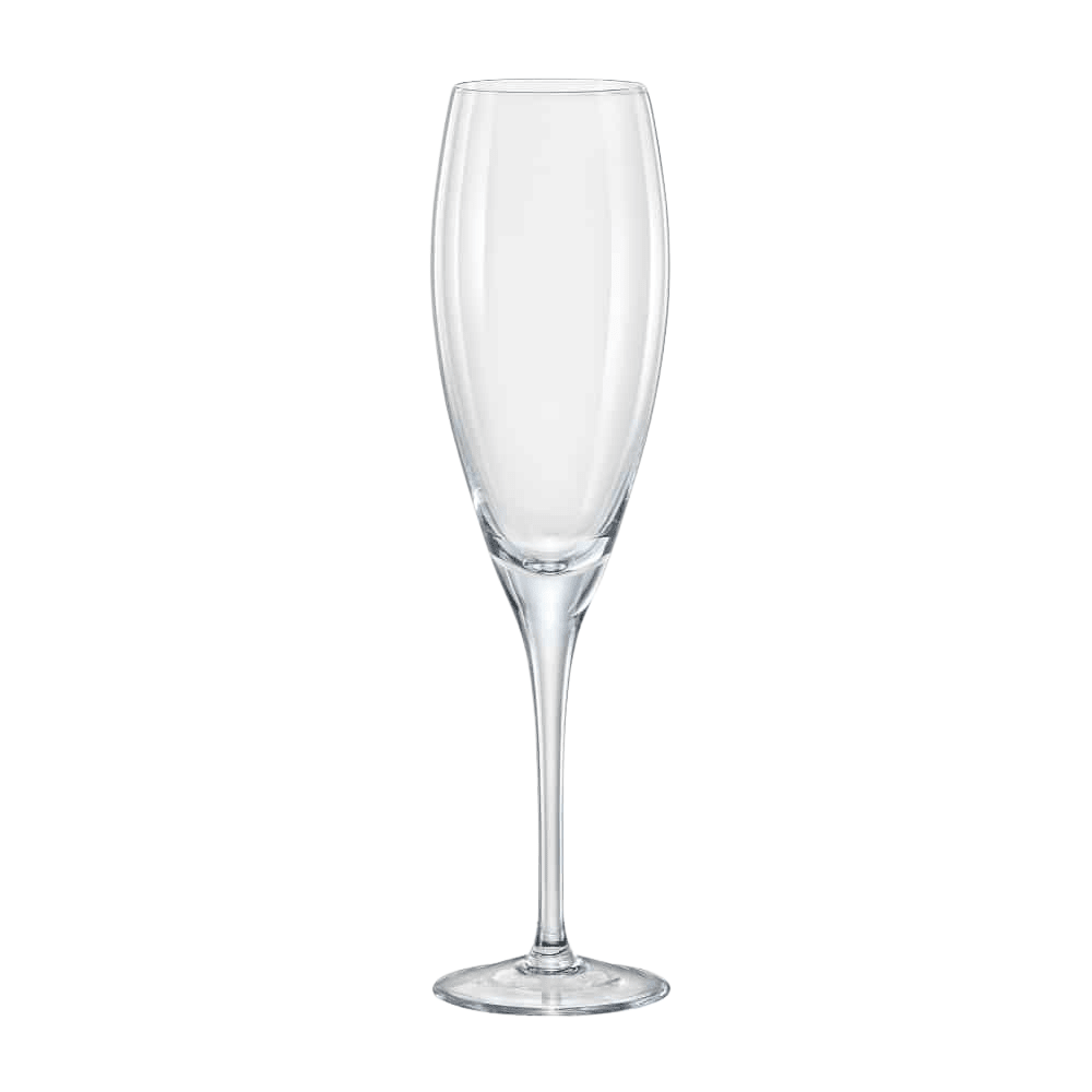 Bohemia Crystal Champagne Lenny 210ml Set of 6 -Bohemia Crystal