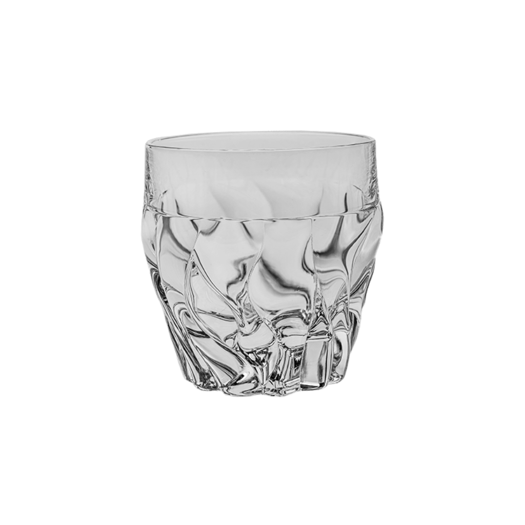 Bohemia Crystal DOF Tumbler Bamboo 350Ml Set Of 6 -Bohemia Crystal