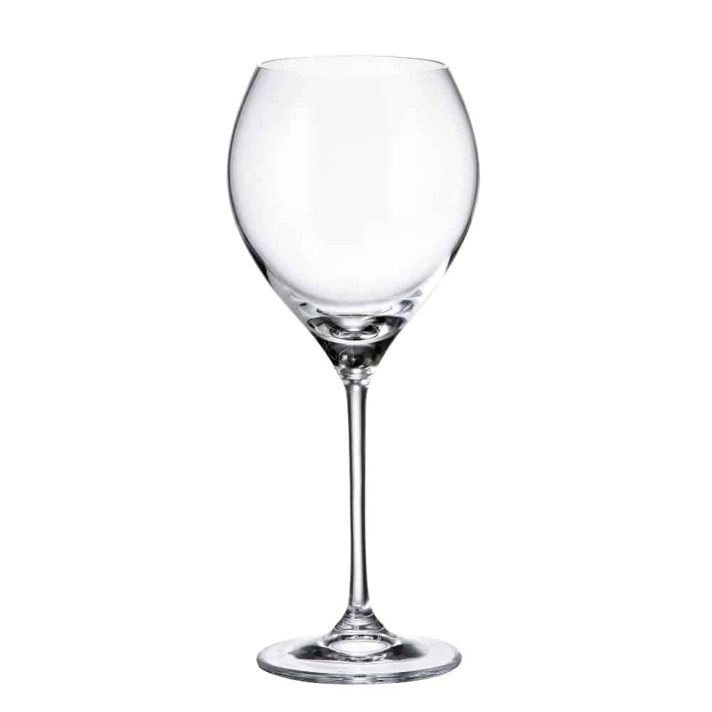 Bohemia Crystal Red Wine Carduelis 470ml Set of 6 -Bohemia Crystal