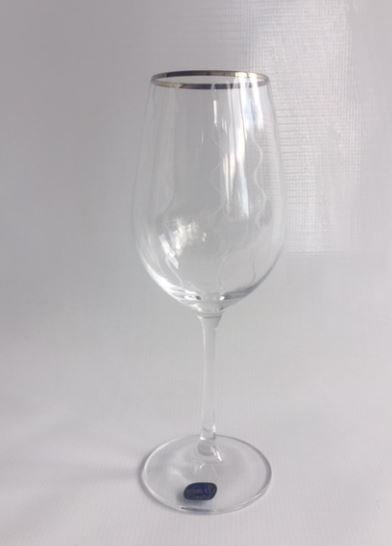 Bohemia Crystal Red Wine Viola Romantica 450Ml Each -Bohemia Crystal