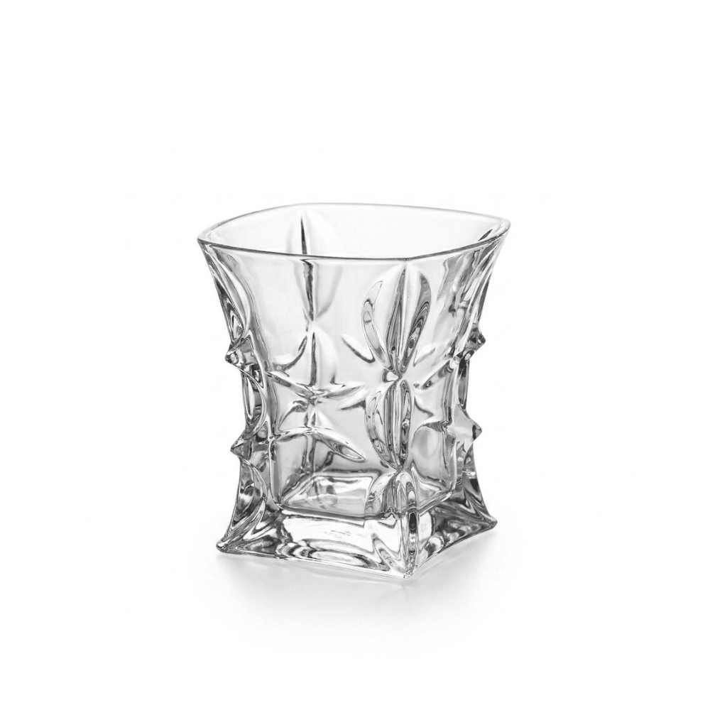 Bohemia Crystal Whisky Tumbler X-Lady 240ml Set of 6 -Bohemia Crystal