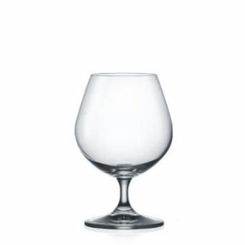 Bohemia Lara Brandy/Cognac 400ml Set of 6 -Bohemia Crystal