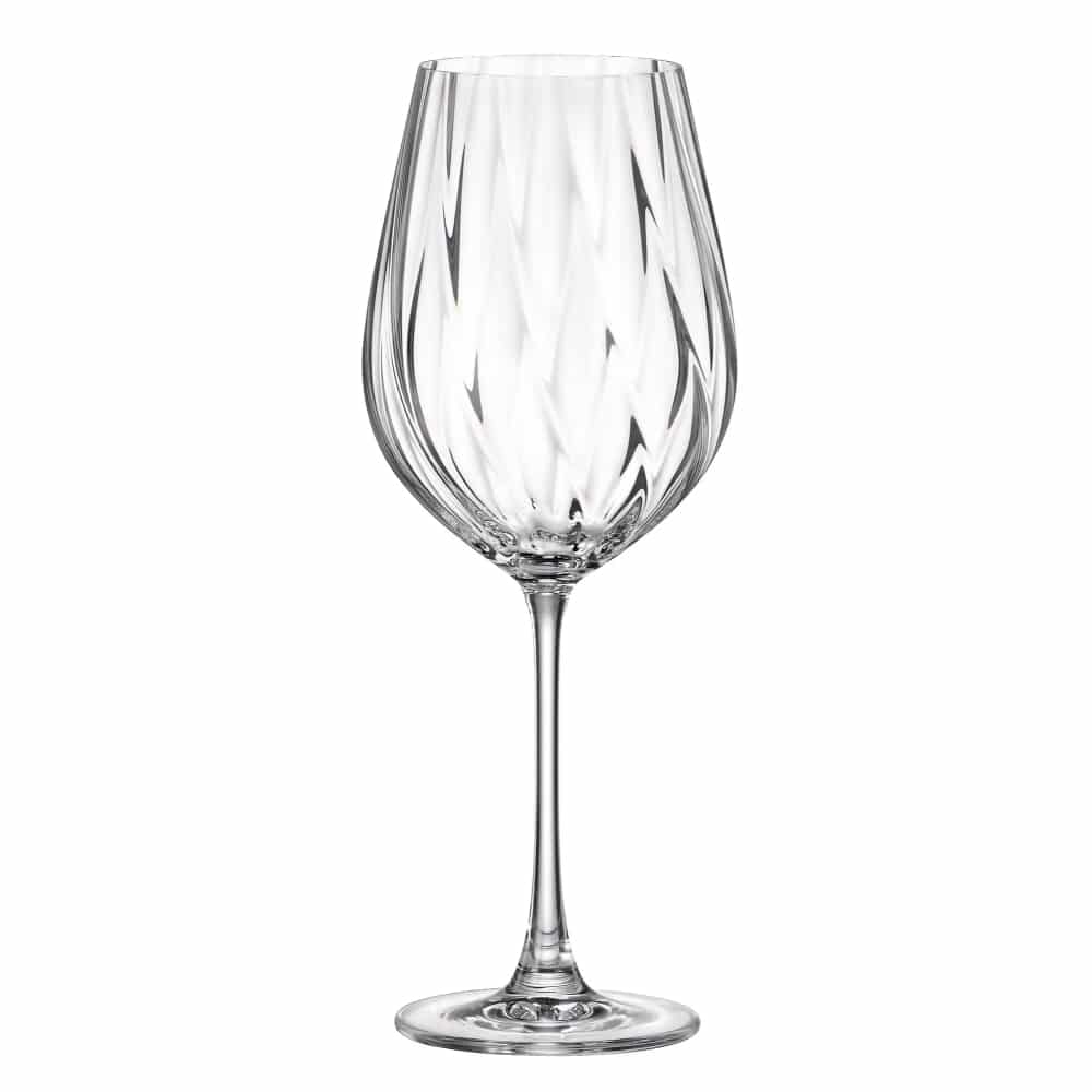 Bohemia Red Wine Cora 650ml Set of 6 -Bohemia Crystal