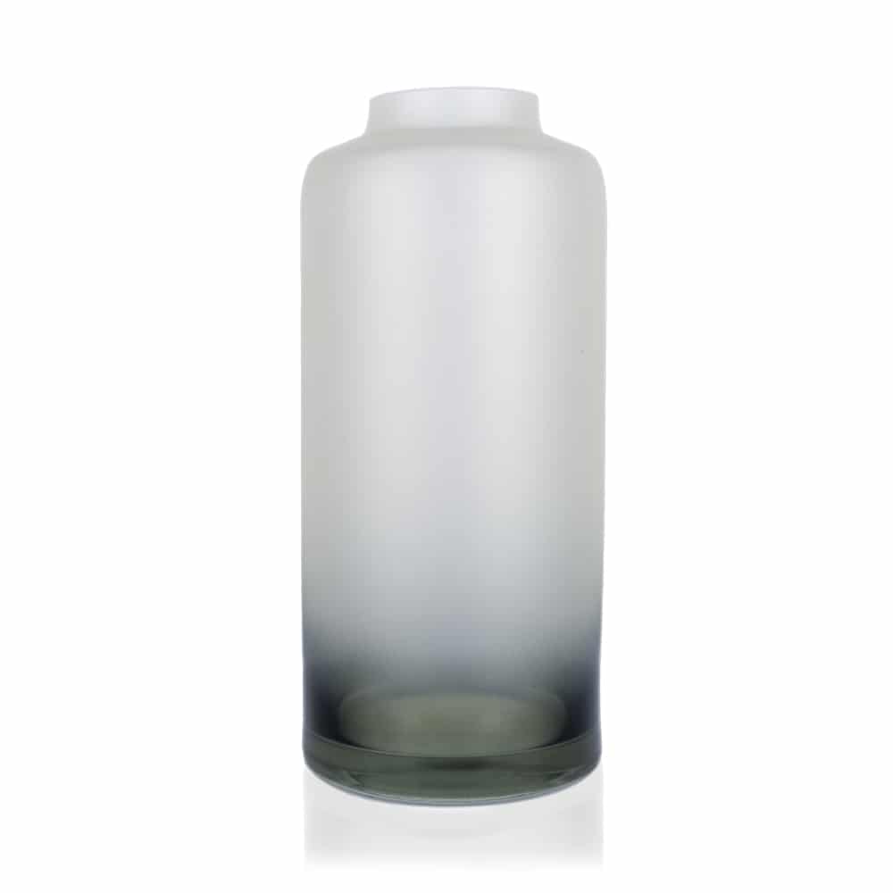 Bohemia Spectrum Vase 24CM Matt Grey -Bohemia Crystal