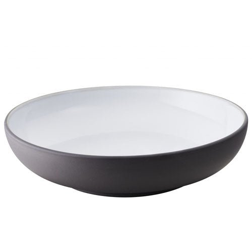 Bowl Solid Individual Black/White 17.5cm -Revol