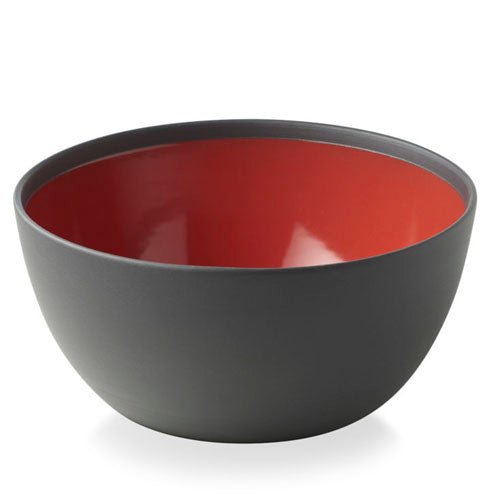 Bowl Solid Serving Black/White 13cm -Revol