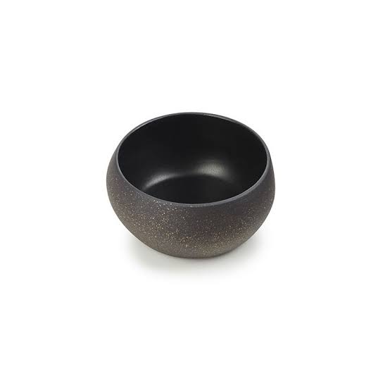 Bowl Solstice Cosmos (Platinum and black)(7cm) -Revol