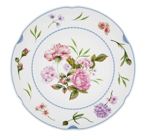 Bridgerton - Set 3 Plates Charger, Dinner and Dessert -Vista Alegre Atlantis