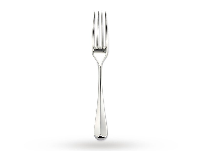 Carrs Dessert Fork Rattail Silver Plated -Spilhaus