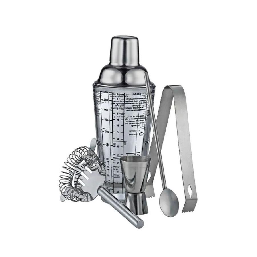 Cilio Cosmopolitan Cocktail Barware Set of 5 -Spilhaus