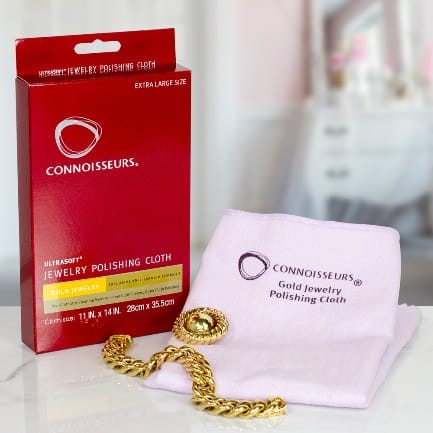 Connoisseurs Jewellery Polishing Cloth For Gold -Connoisseurs