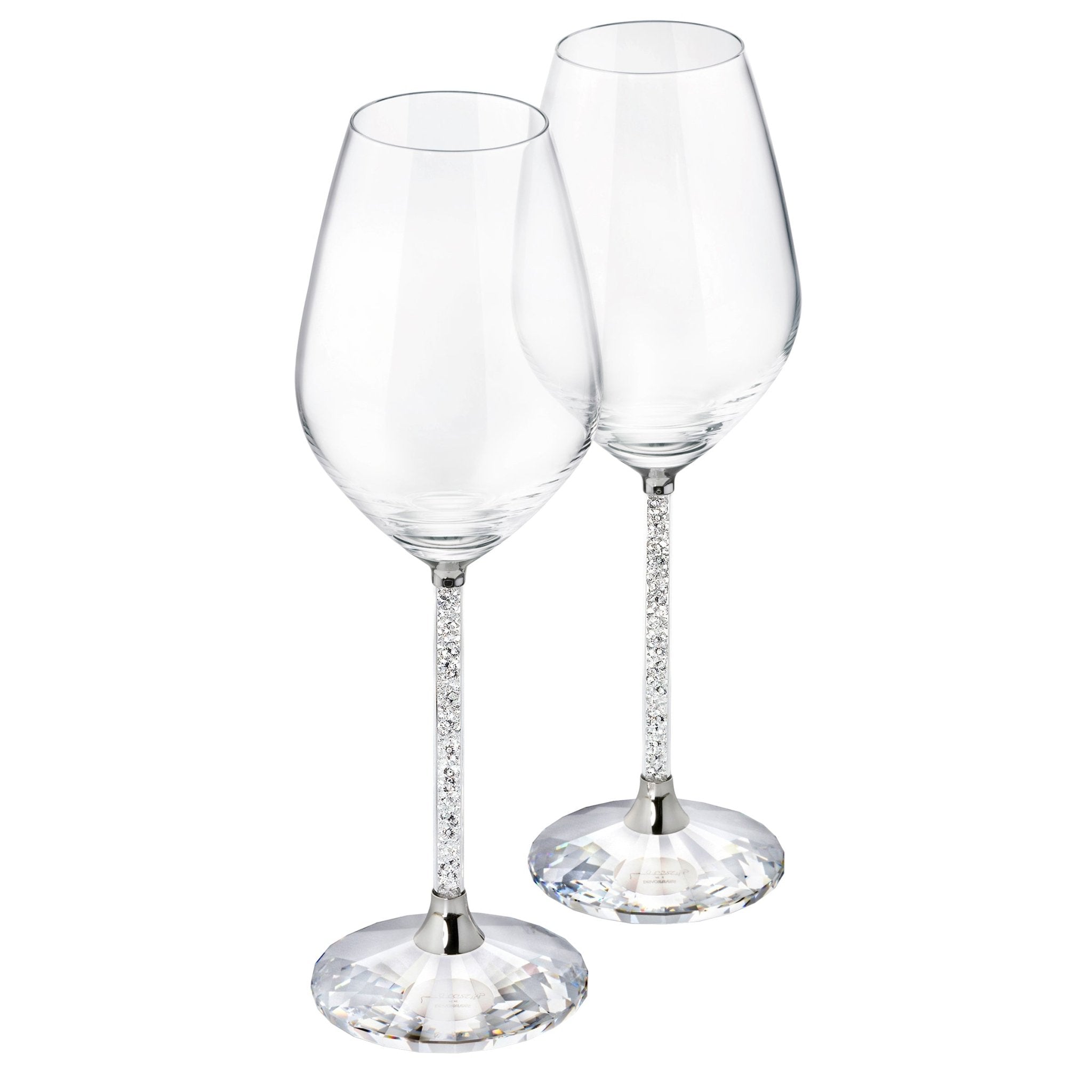 Crystalline Wine Glasses (Set Of 2) -Swarovski