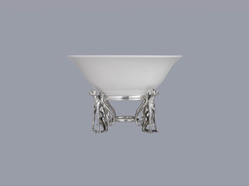 Diana Carmichael Bowl 4 Cheetah Standing -Diana Carmichael