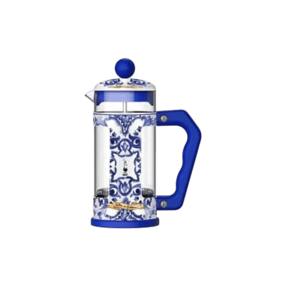 Dolce and Gabbana Coffee Press 1L Blue Mediterraneo -Bialetti