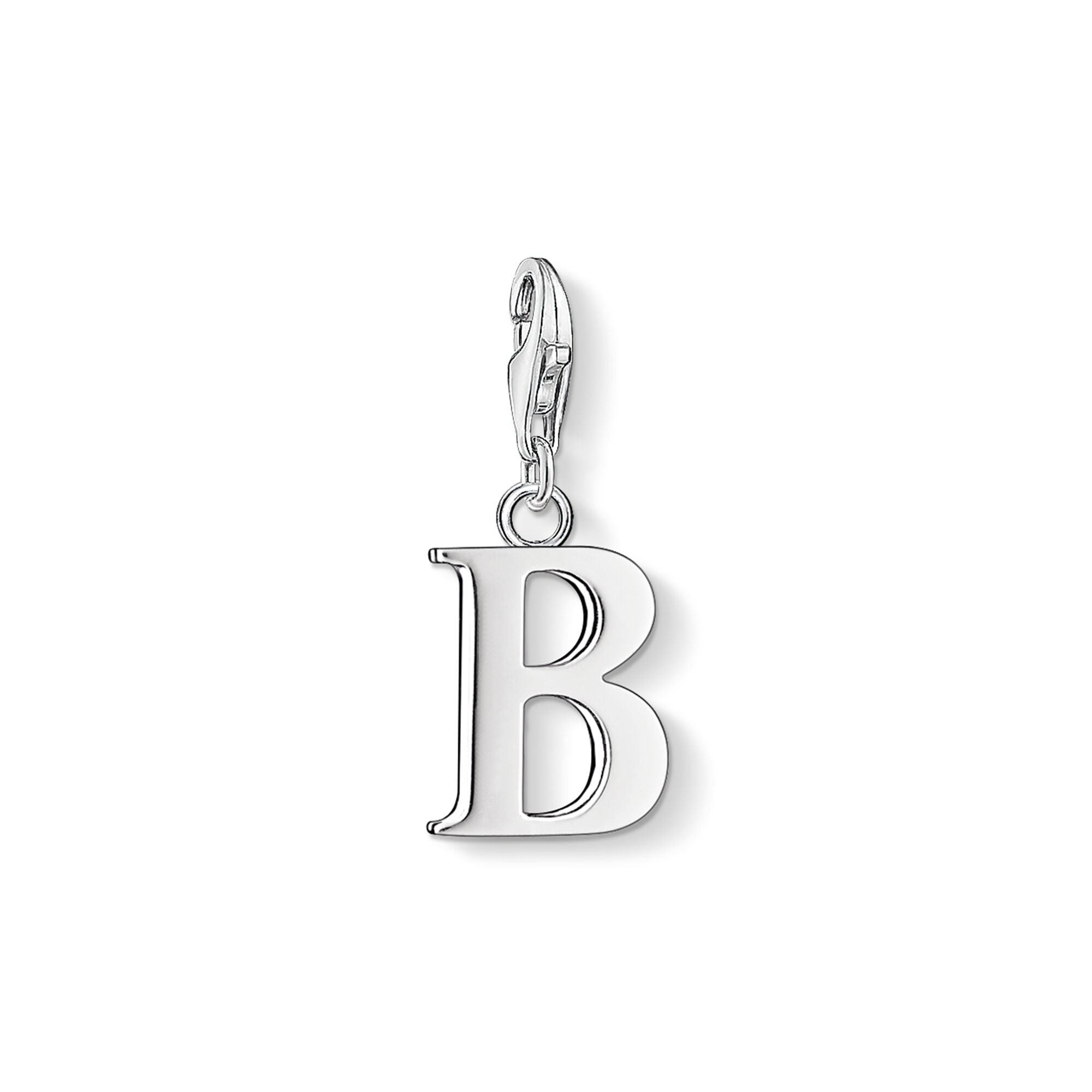Thomas Sabo Charm Club sterling silver charm with engraved design, suitable for charm bracelets and jewelry accessories.