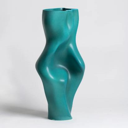 Flo Vase - Verdigris -Claraval
