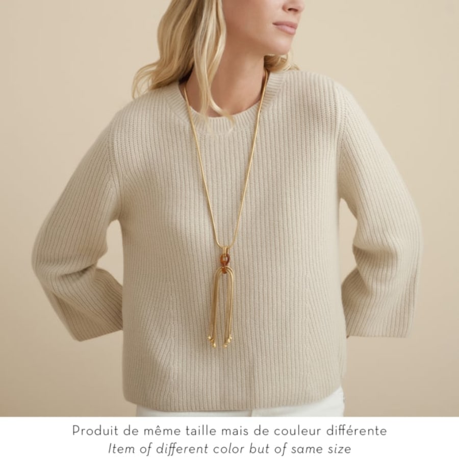 Gas Necklace Mamba Long Black/Gold -Gas Bijoux
