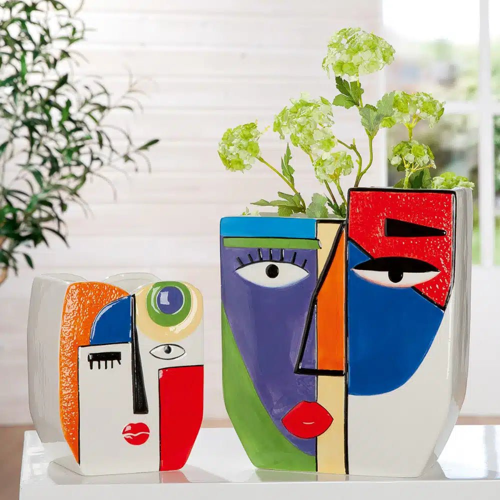 Gilde Face Vase Cara 20cm -Gilde