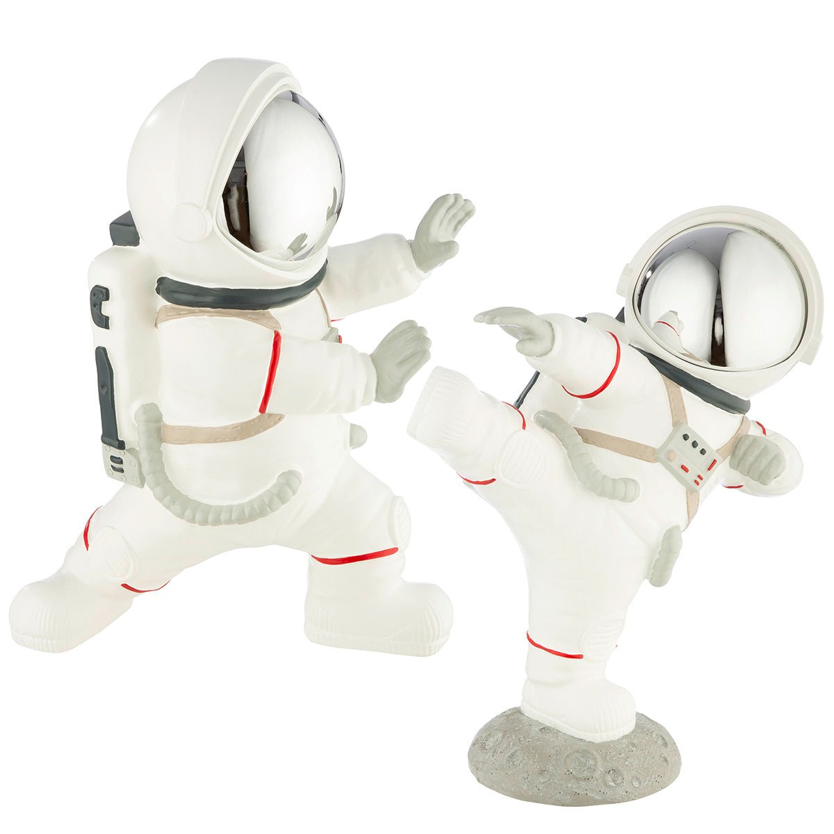 Gilde Figure Astronaut Karate Resin Hands -Gilde