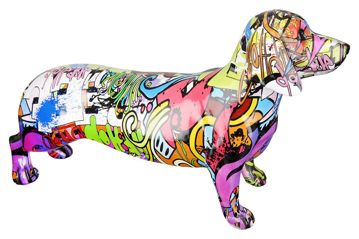 Gilde Figure Dachshund Street Art -Gilde