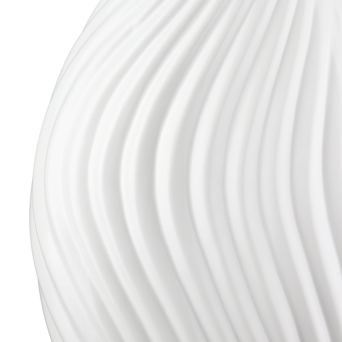 Gilde Vase Organic Ceramics White 41cm -Gilde