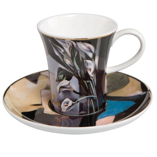 Goebel Espresso Cup &Amp; Saucer Lempicka Callas Ii -Goebel