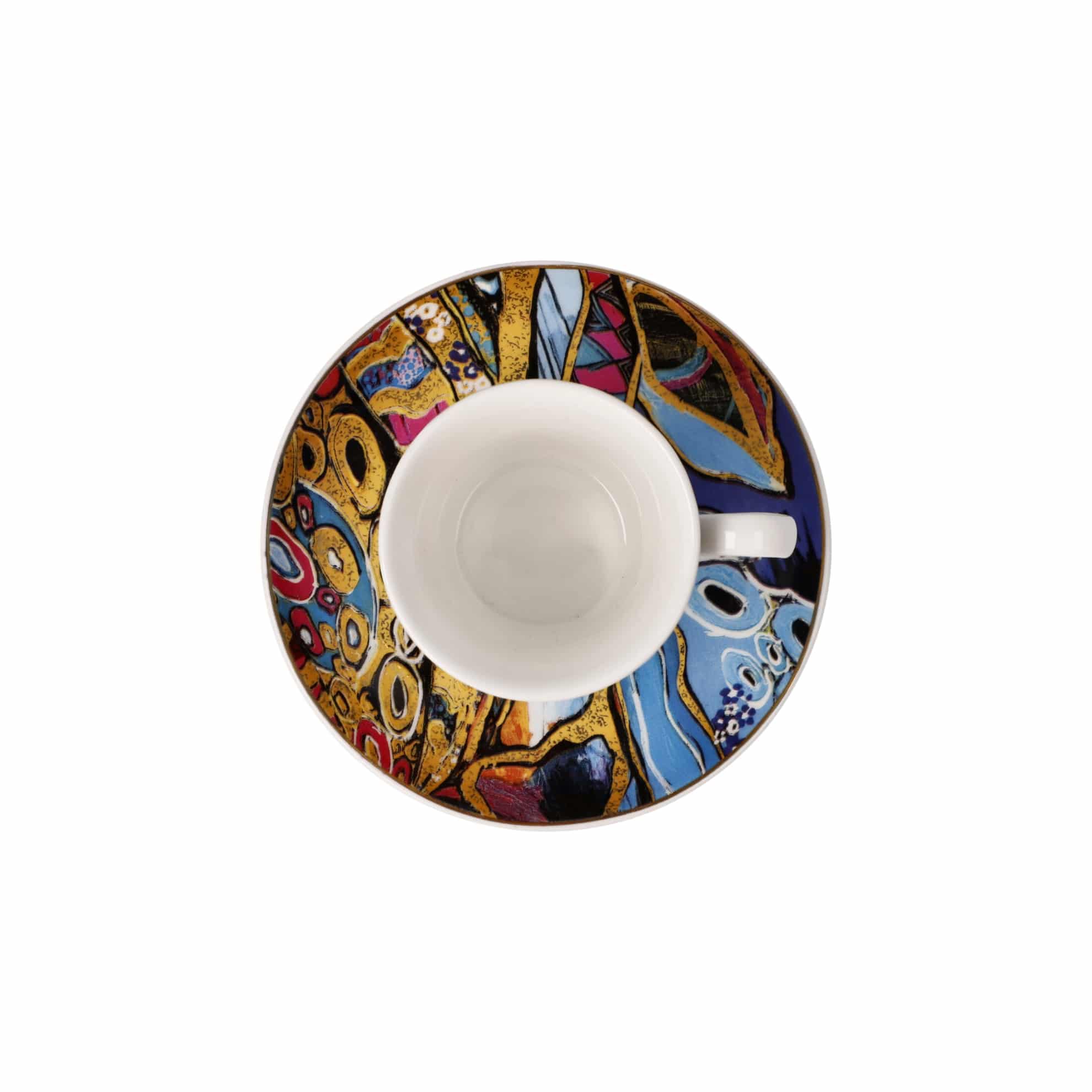 Goebel Espresso Cup & Saucer Aphrodite Lana Frey -Goebel