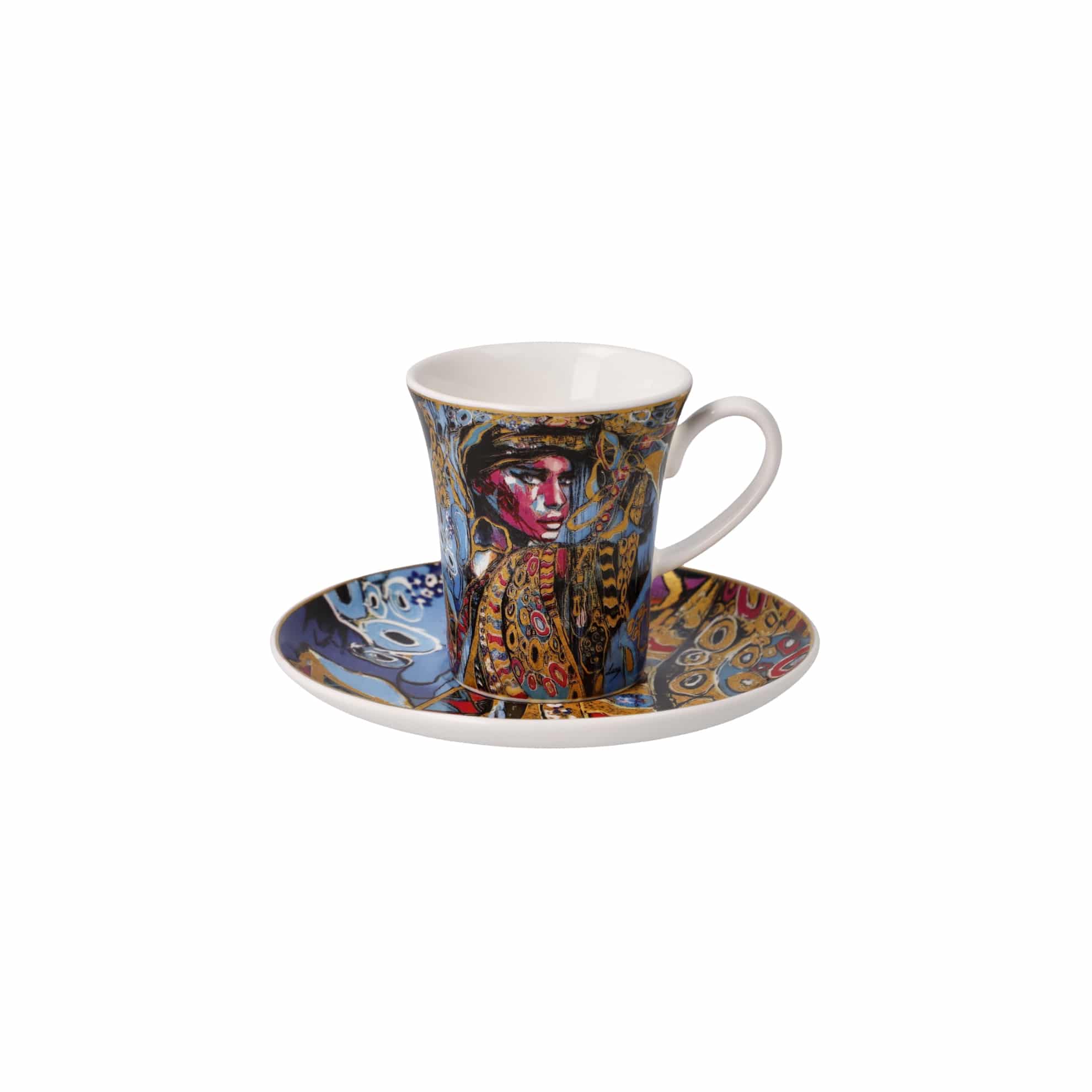 Goebel Espresso Cup & Saucer Aphrodite Lana Frey -Goebel