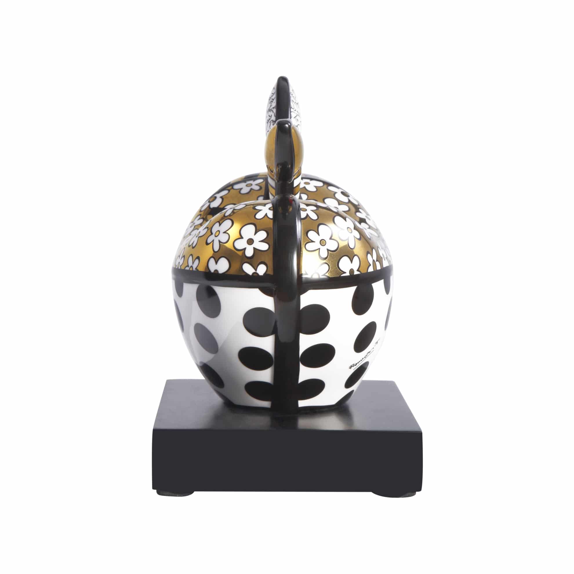 Goebel Figurine Golden Big Apple Romero Britto 18cm -Goebel