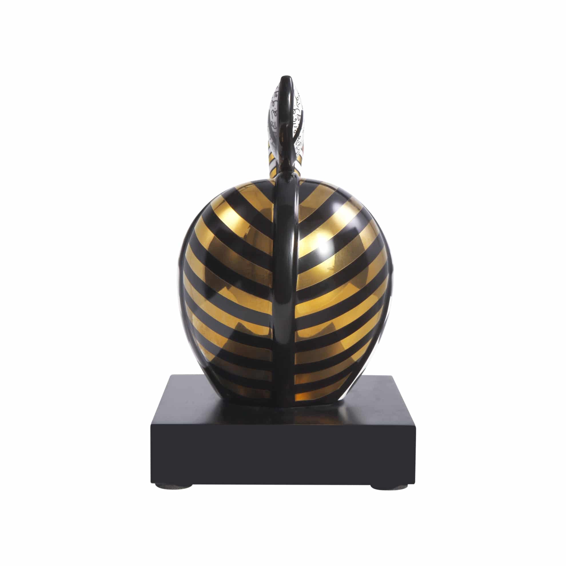 Goebel Figurine Golden Big Apple Romero Britto 18cm -Goebel