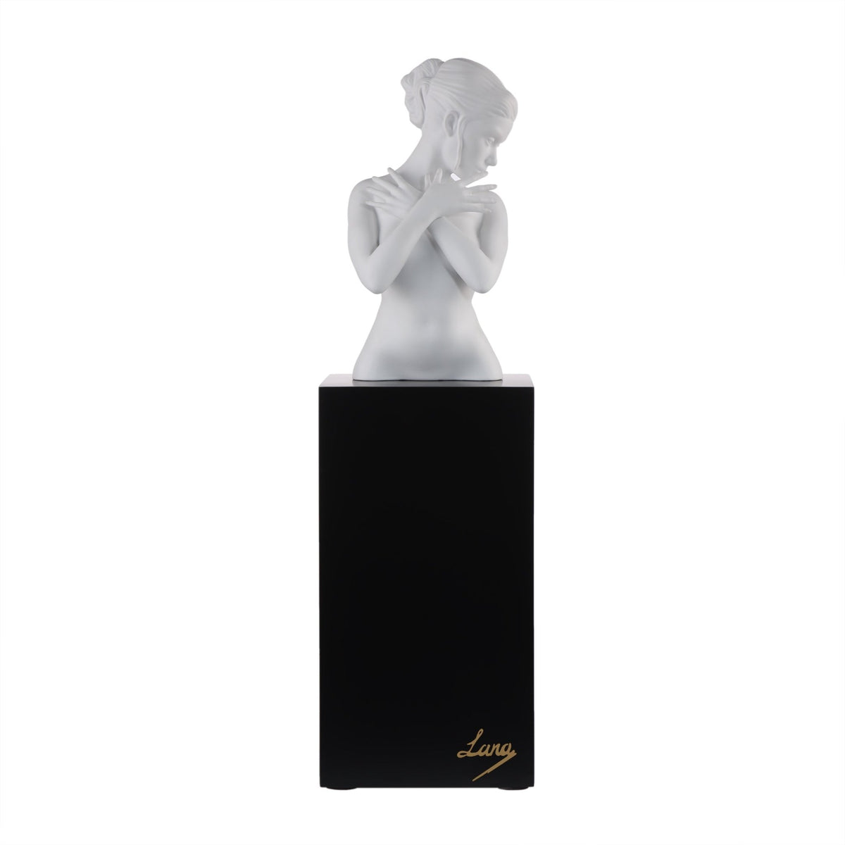 Goebel Figurine Lana Frey Fire In The Belly White II 50cm -Goebel