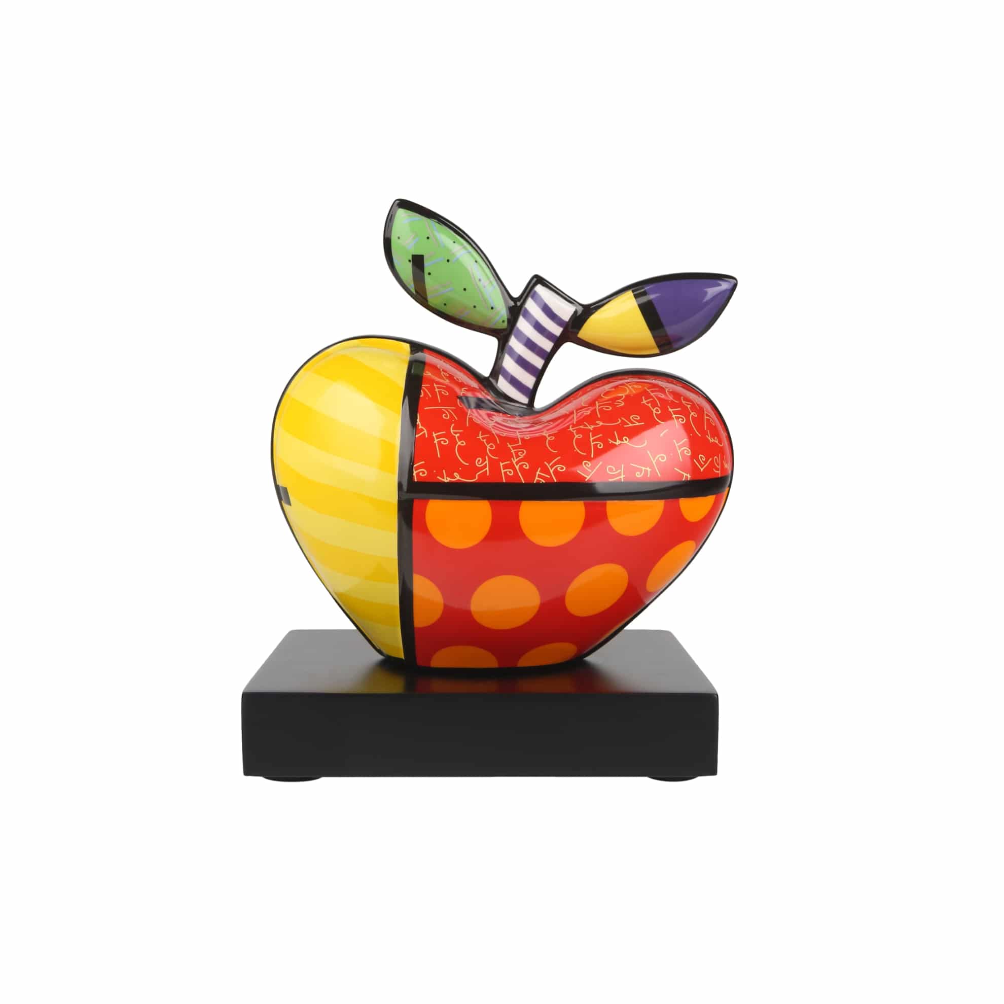 Goebel Figurine, Romero Britto Big Apple 17cm -Goebel